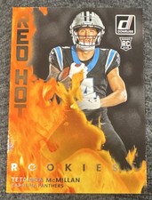 Panini Donruss 2025 Red Hot Rookies Tetairoa McMillan Rookie Panthers NFL