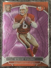 2024 Panini Totally Certified - Legends Steve Young #179 Mirror Purple
