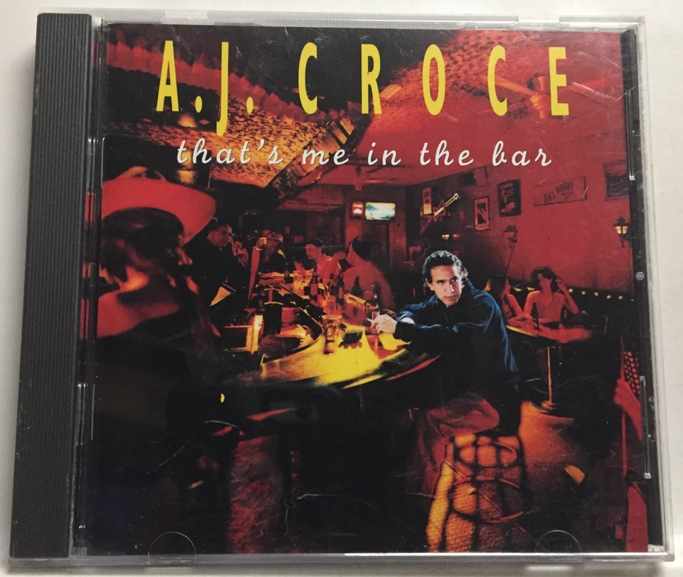 A.J. Croce (Jim 's Son) - That's Me in the Bar (CD,1995,Private) RARE 1st PRESS! - Imagem 2 de 4