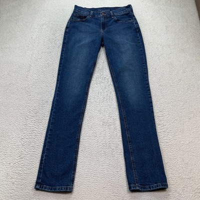 Mott and Bow Boyfriend Jeans Women's Size 26X32 Blue Denim Pants