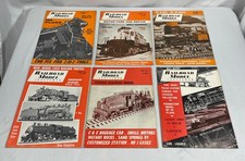 Railroad Model Craftsman magazine 6 issues from 1962