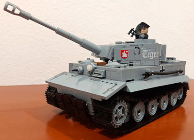 COBI World of Tanks Tiger I 3000B Steckbausteine 545 Teile inkl. Figur 8+