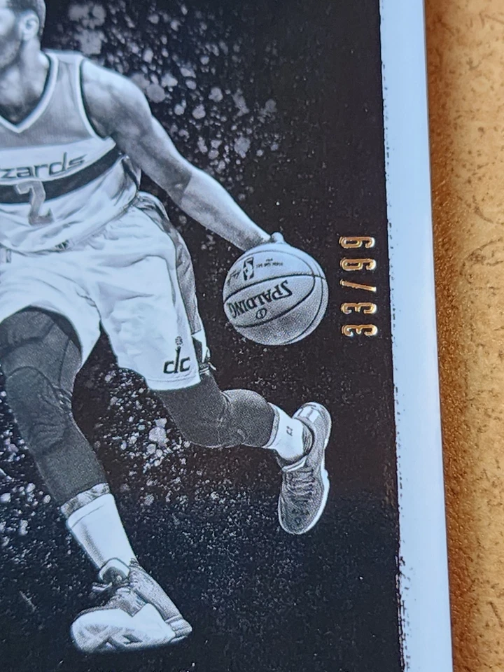 2015-16 Noir John Wall /99!! Washington Wizards - Image 2 of 3