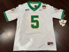 Dante Moore Oregon Ducks ORANGE BOWL Football Jersey White Stitched