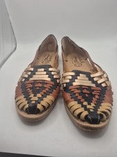Sandalias Maxx By Avalos Hechas a Mano Huarache Punta Cerrada Talla 9