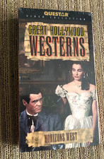 Great Hollywood Westerns VHS Horizons West NI...