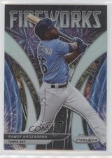2022 Panini Prizm Fireworks Silver Prizm Randy Arozarena #F-10 00gy