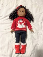 American Girl Doll Cecile Rey bambola 18” 2011 di proprietà di adulti riccioli stretti