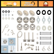 Trumpet Repair Kit - Silver Valve Caps, Springs  Screws for Daily Maintenance