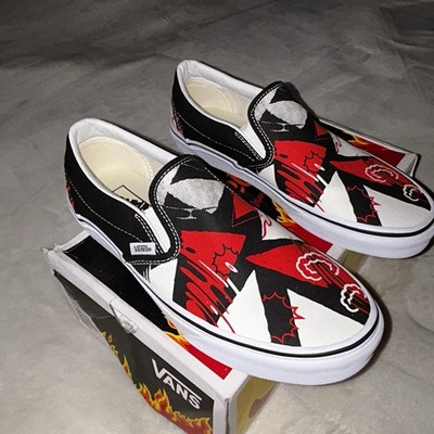 New  Vans Frito Lay/Doritos Flamin' Hot Canvas Loafer Shoes Men's 8/ Women 9.5