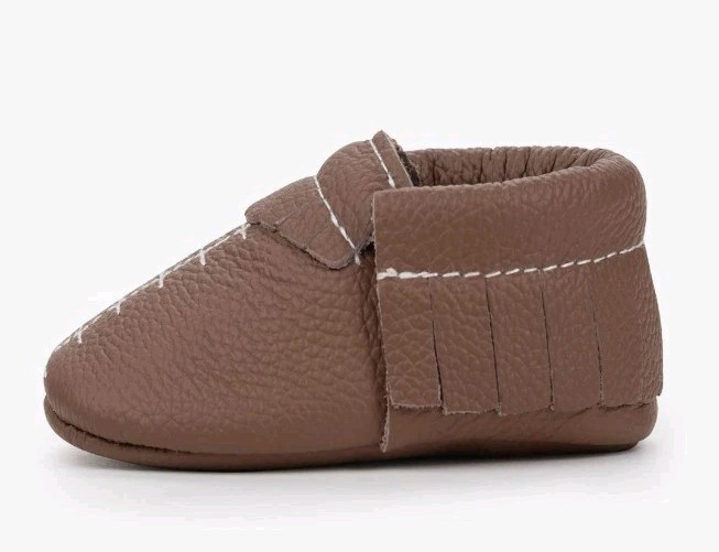 Birdrock Baby Moccasins - Size 2 - Touchdown