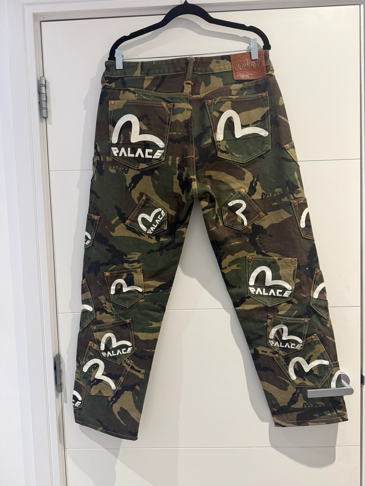 Palace Evisu Denim Jeans Camouflage Men's Size W32