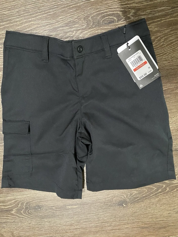 Under Armour Big Boys Match Play Cargo Short, Black, Size: YXS, $55 - Image 2 of 4