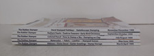 The Rubber Stamper Magazine Lot of 5 - 1999 Crafts Scrapbooking