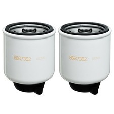 2PCS Fuel Filter 6667352 Water Separator for Bobcat 453 463 553 751 753 853 863