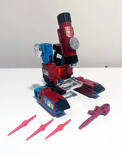 Perceptor Near Complete 1985 Vintage G1 Transformers Microscope Figure Autobot