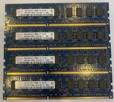 8GB 4x2GB Hynix 2Rx8 PC3-10600E-9-10-E0 DDR3 ECC