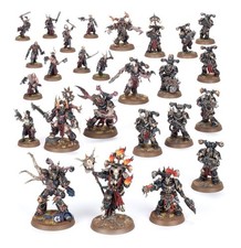  Warhammer 40k Chaos Space Marines Army w/ Paint Service FREE Shipping