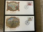 Great Britain 1982 #1006-1010 Christmas - 6 Fleetwood FDCs