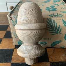 Pine Half acorn  Cap For Stair Newel Post Softwood Wooden Timber Balustrade