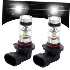 2PCS 9005/9006 LED Headlight Bulbs Fog Light Bulb,9005/9006 LED Low Beam White