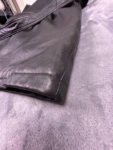 Wilsons Leather Men VTG Long Solid Black jacket SizeXXL RN#69426 Thinsulate MINT - Picture 11 of 17