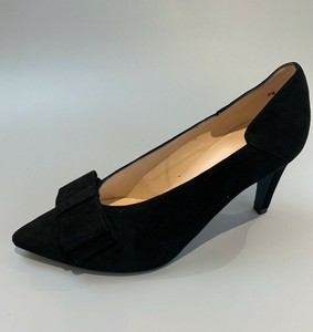 black suede court shoes uk