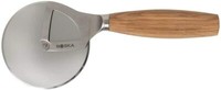 Boska Pizzaschneider Oslo+ Aus Edelstahl Und Eichenholz Pizzaroller Pizza Messer