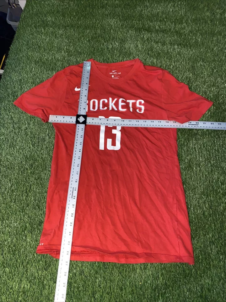 Camisa James Harden Rockets Nike Mujer Mediana Roja NBA Foto 3 de 4