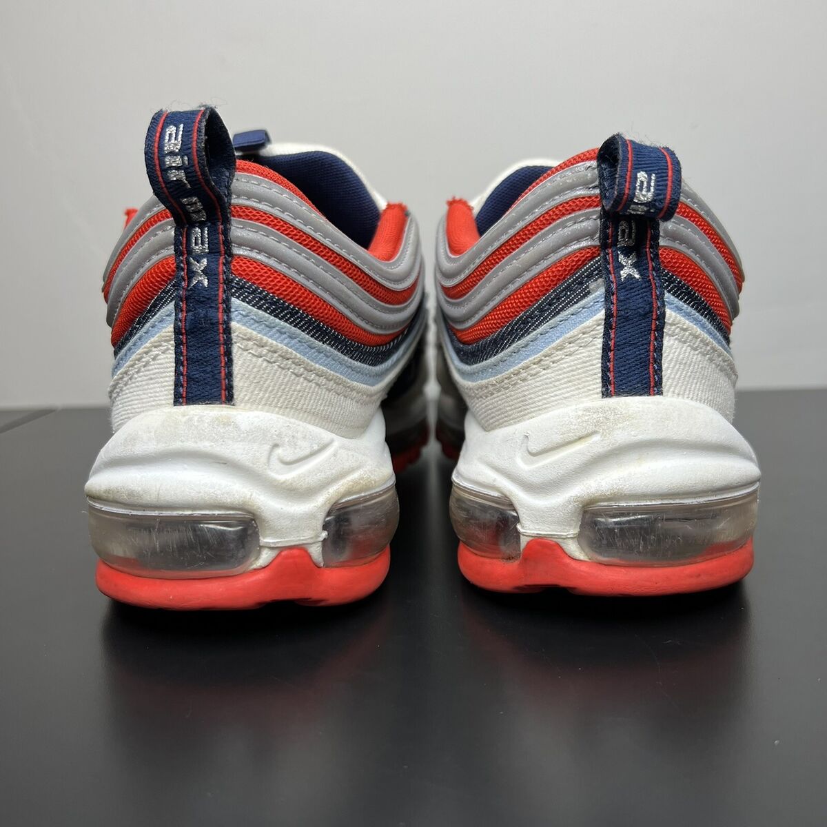 Size 9 - Nike Air Max 97 Navy/Red/White | eBay Size 9 - Nike Air Max 97 Navy/Red/White | eBay