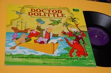 Doctor Dolittle LP Walt Disney Orig USA 1968 NM Cartonné + Livre ! Top