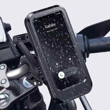 Supporto Cellulare Impermeabile per Moto - Girevole a 360° e Antiurto