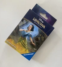 Disney Lorcana SNOW WHITE Art 65-Ct Card Sleeves *NEW SEALED* Set 4 Combine Ship