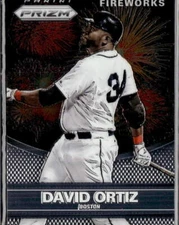 2015 Panini Prizm #9 David Ortiz Fireworks Prizms Nm/M