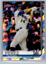 2019 Topps Chrome Sapphire Edition #617 Hernan Perez