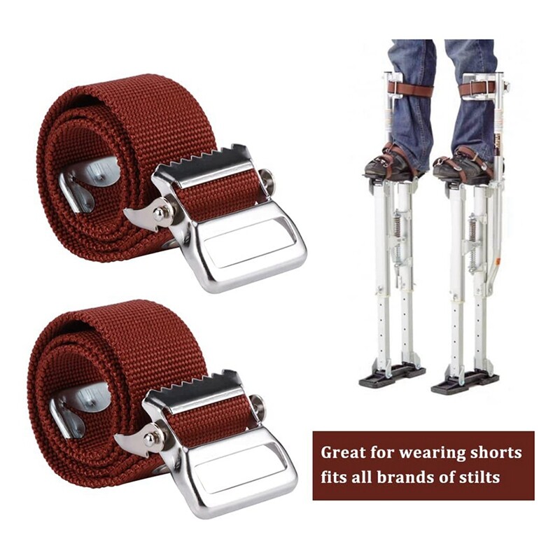 Silt Leg Bands Straps, RéGlable Comfort Drywall Stilts Leg Band Straps