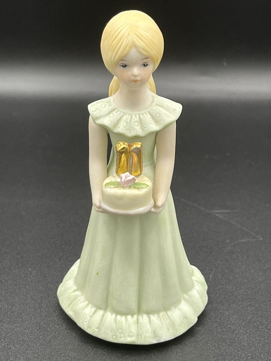 Enesco Birthday Girls Growing Up Figurine Lot of 17 Pcs Enesco Birthday Girls Growing Up Figurine Lot of 17 Pcs