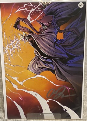 Canto #1 Connecting Cover B Virgin SIGNED by Drew Zucker With COA!