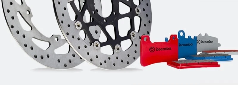 PASTIGLIE FRENO BREMBO GENUINE ANTERIORI POSTERIORI BMW R 1200 GS 2013 - 2018 - Imagen 4 de 4