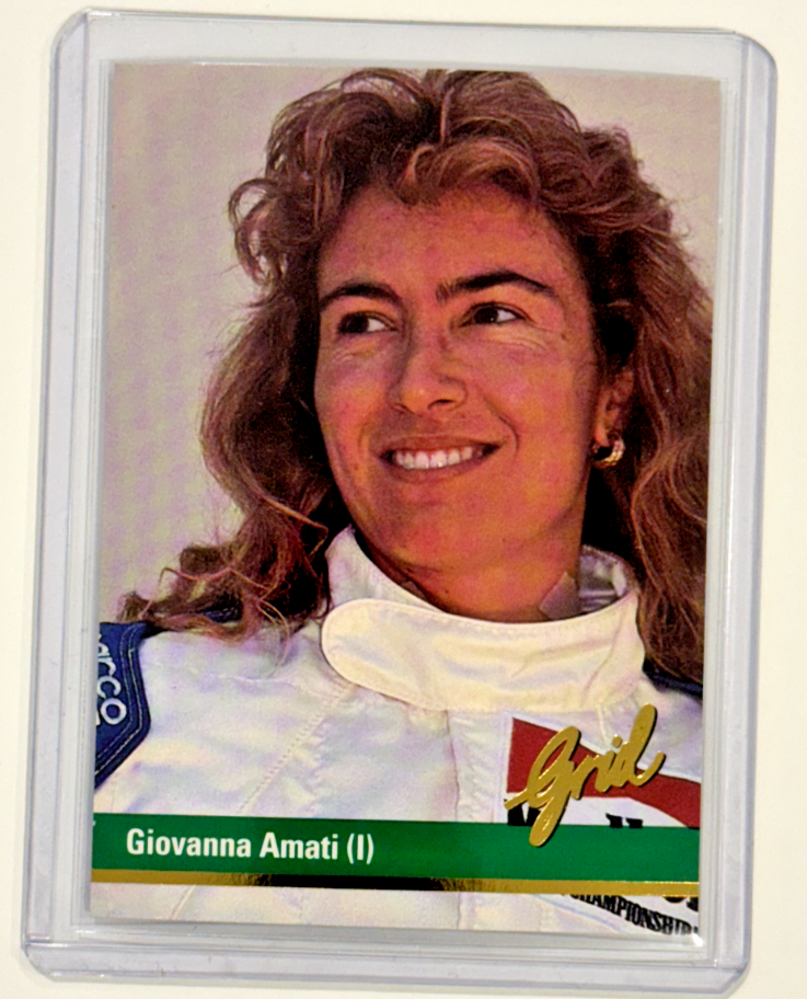 1992 Grid Motorcard Formula 1 #42 Giovanna Amati F1 Racing | eBay