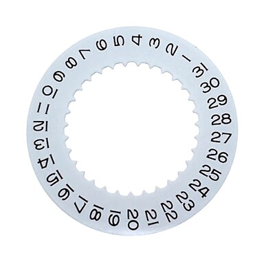 Calendar Date Disc For ROLEX DATEJUST 126610LV 126610LN 126610LV 41MM 3235  white