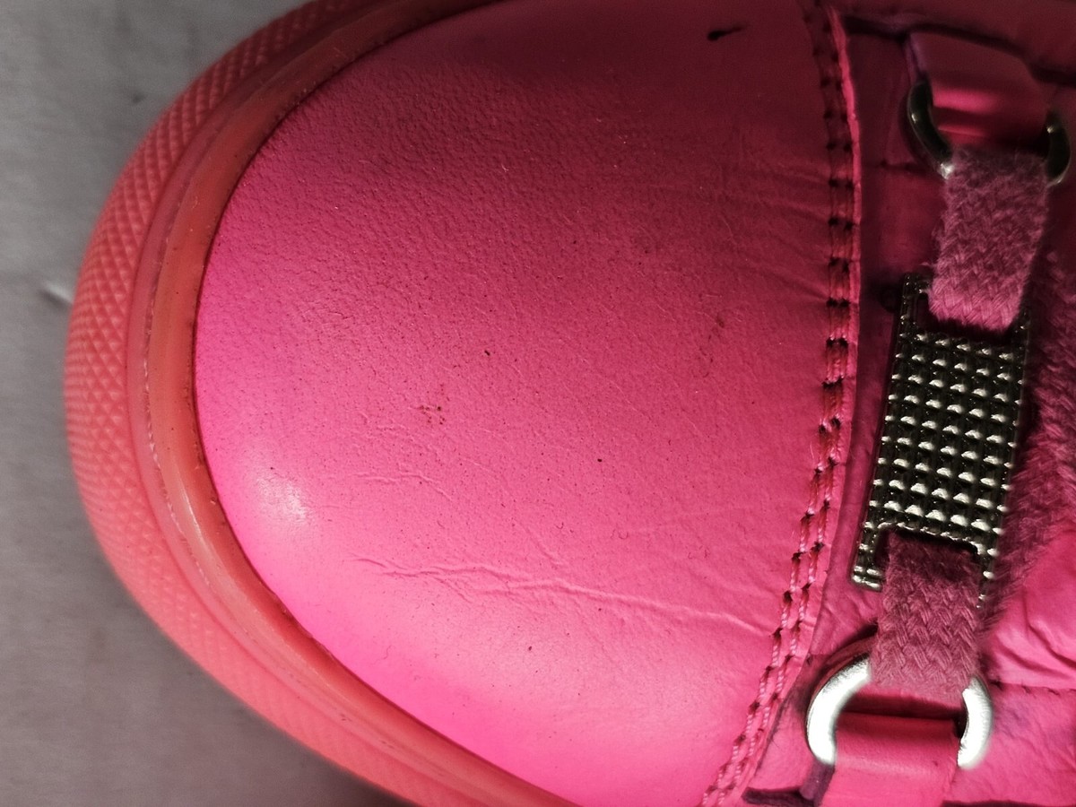 Balenciaga Arena Sneakers Womnes EU Size 38 Hot Pink Low Top Cap