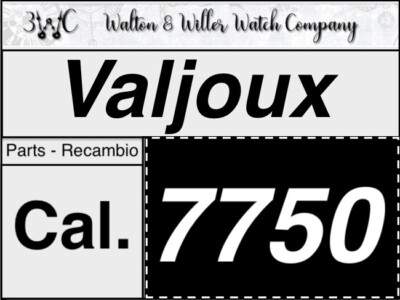 NOS 1 pc ETA Valjoux 7750 7721 7753 7754 7760 7765 Original parts Chronograph