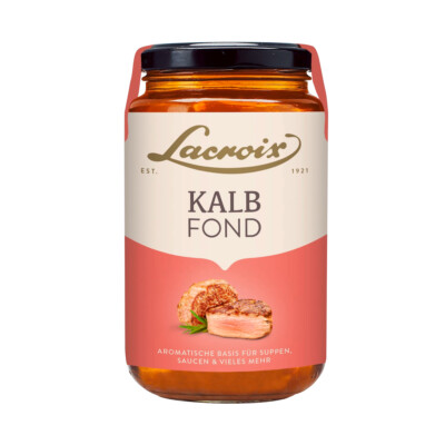 Lacroix Kalbs Fond Grundlage für Suppen und Saucen Glas 400ml