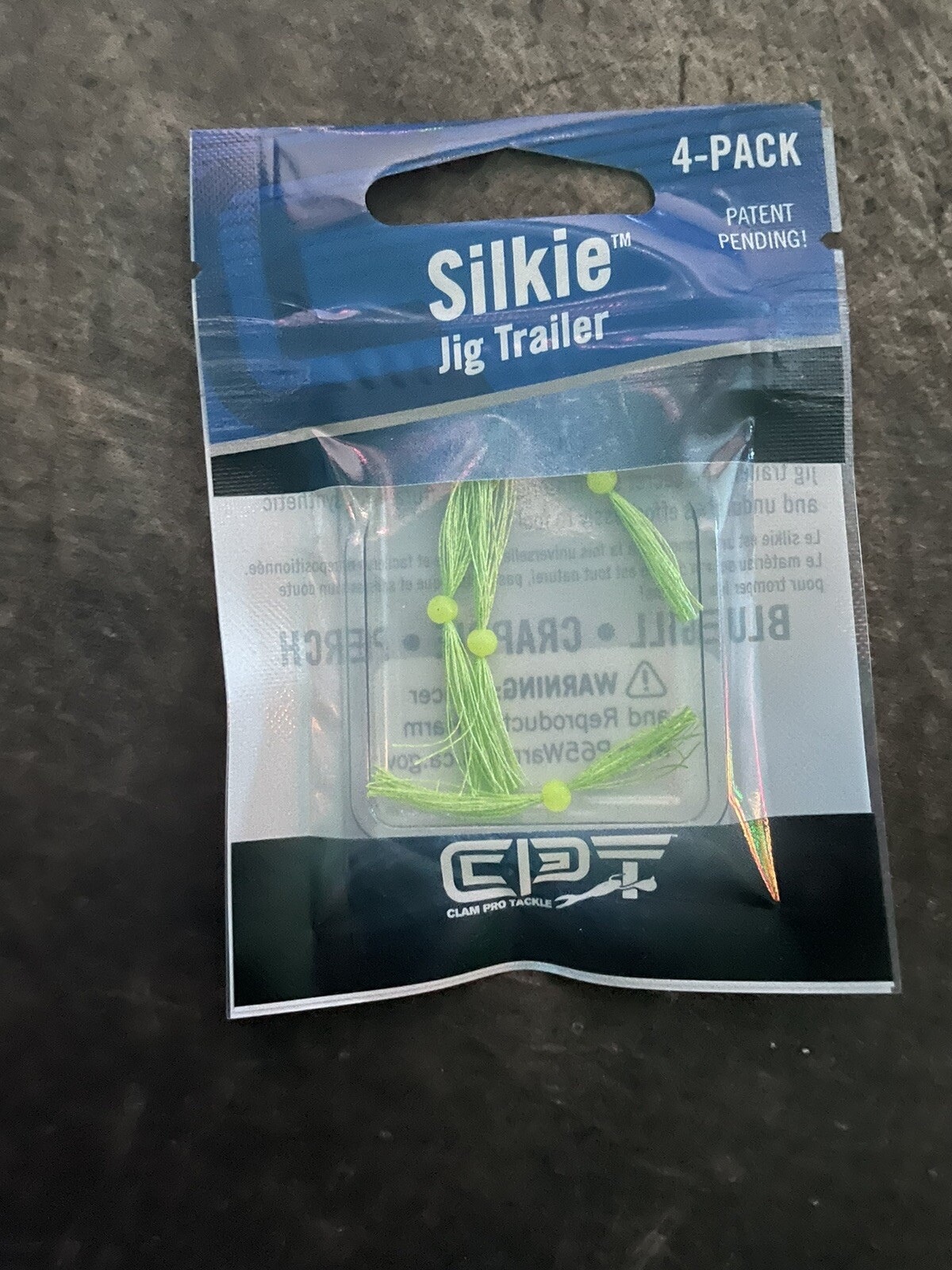 Clam Silkie Jig Trailer 4 per Pack CHOOSE YOUR COLOR! Pulse Surf Charters