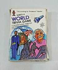 1984 Hoyle's World Pocket Trivia Game 7033 Playing Card Deck Series 4 FREE S/H