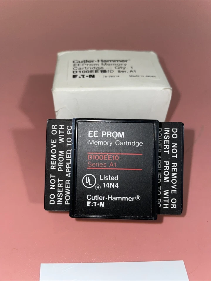 (2) Módulo de memoria PLC D100EE10 Hammer Eaton EE Prom Series A1 Foto 3 de 4