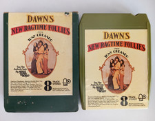 Dawns New Ragtime Follies 8 Track Cartridge Tape NOT SERVICED / UNTESTED 
