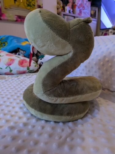 JUGUETE SUAVE SERPIENTE VERDE RETIRADO NICI 32" EXTREMADAMENTE RARO Y MUY COLECCIONABLE - Imagen 10 de 11