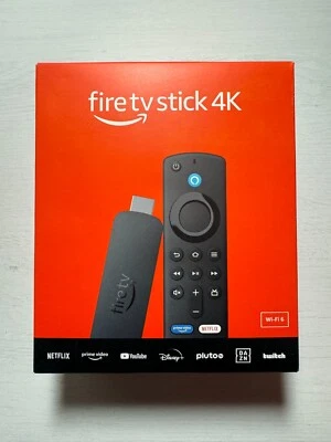 Fire TV Stick 4K 2023 UHD Amazon Alexa Streaming WLAN HDMI Fernseher HDR NEU OVP - Bild 1 von 4